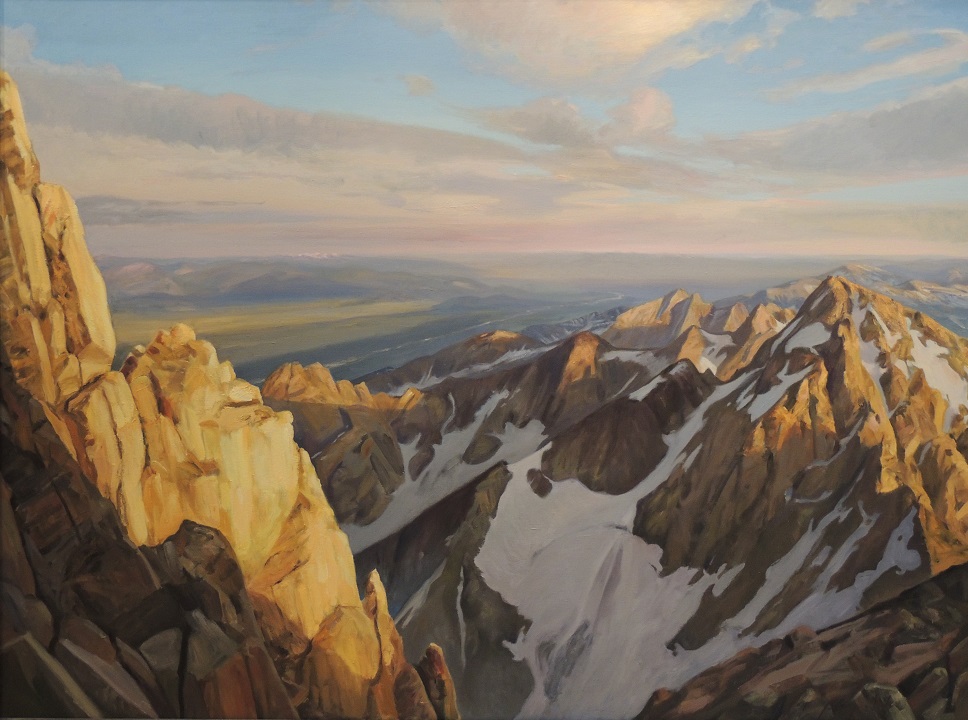Evening View from the Upper Saddle